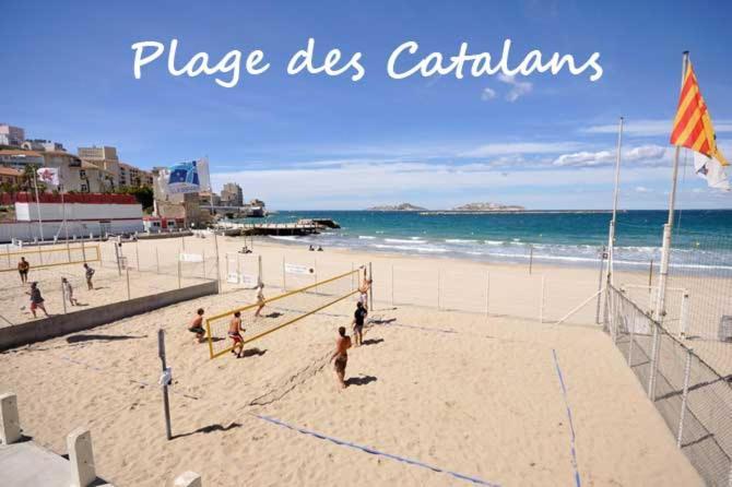 马赛Le Petit Catalan公寓 外观 照片